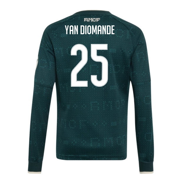 2026-2027 Real Madrid Away Long Sleeve Shirt (Kids) (Yan Diomande 25) — Shop Now