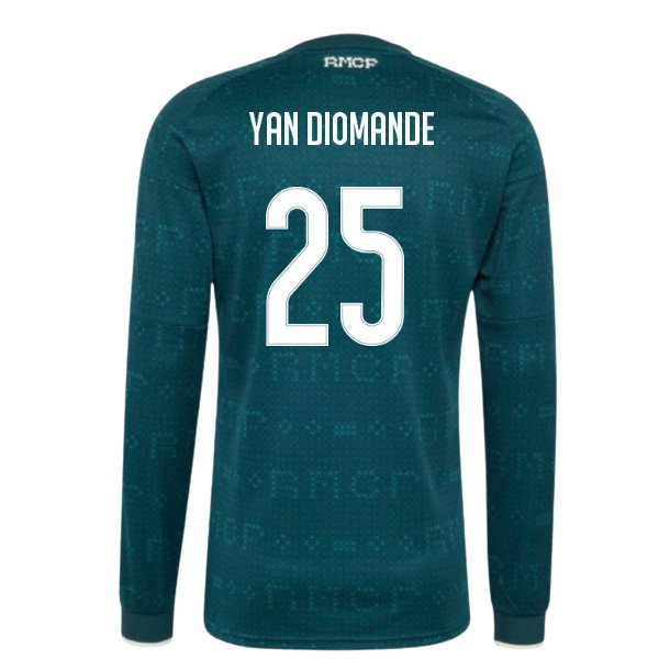 2026-2027 Real Madrid Long Sleeve Away Shirt (Yan Diomande 25) — Shop Now