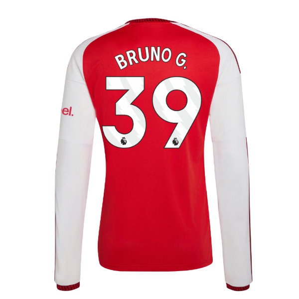 2026-2027 Arsenal Long Sleeve Home Shirt (Bruno G. 39) — Buy Now