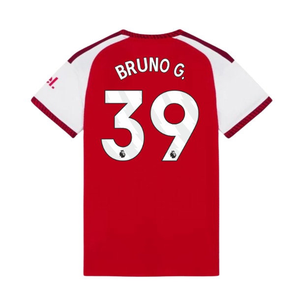 2026-2027 Arsenal Player Version Home Shirt (Womens) (Bruno G. 39) — Shop Now