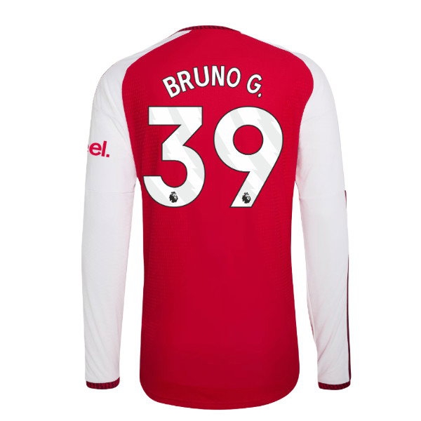 2026-2027 Arsenal Player Version Long Sleeve Home Shirt (Bruno G. 39) — Shop Now