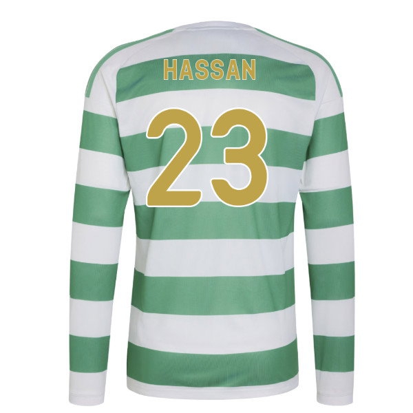 2026-2027 Celtic Long Sleeve Home Shirt (Hassan 23) — Buy Online