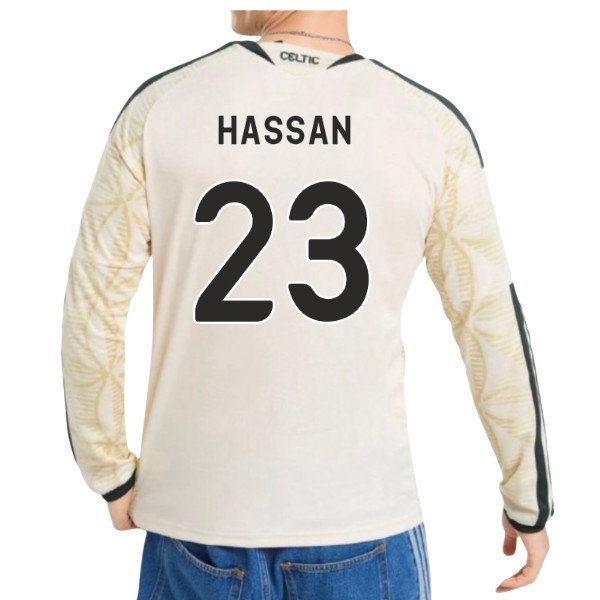 2026-2027 Celtic Long Sleeved Third Shirt (Hassan 23) — Buy Now