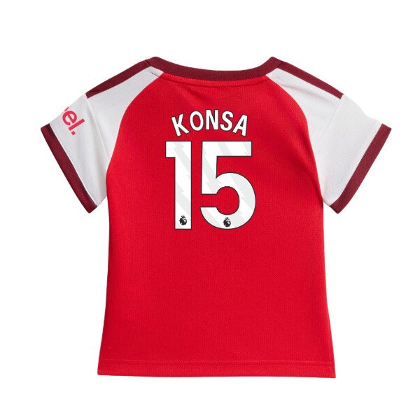 2026-2027 Arsenal Home Baby Kit (Konsa 15) — Shop Now