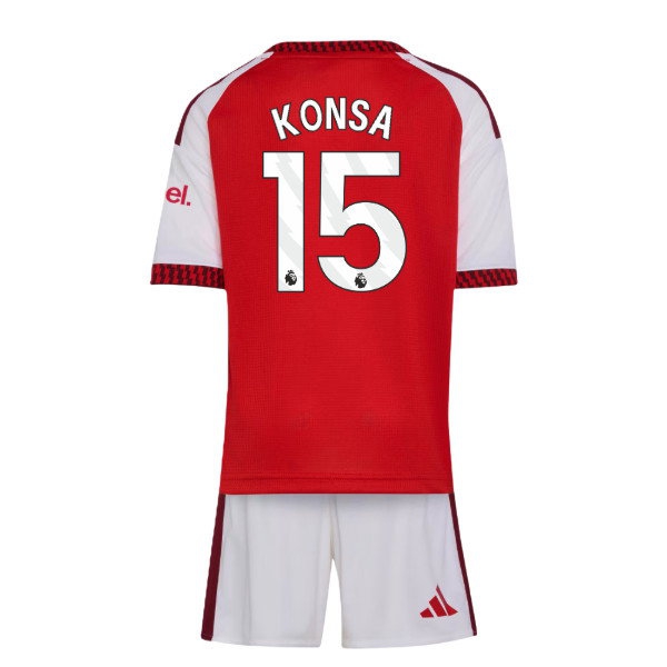 2026-2027 Arsenal Home Mini Kit (Konsa 15) — Shop Now