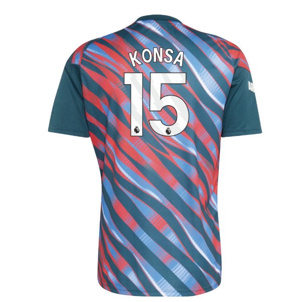 2026-2027 Arsenal Pre-Match Shirt (Utility Green) (Konsa 15) — Buy Online