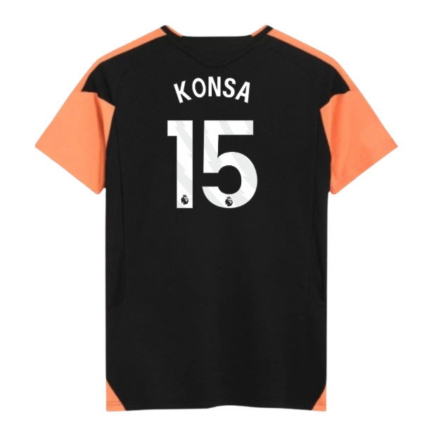 2026-2027 Arsenal Training Jersey (Black) - Womens (Konsa 15) — Shop Now