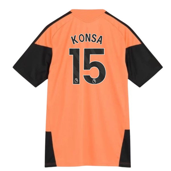 2026-2027 Arsenal Training Jersey (Dusky Orange) (Konsa 15) — Buy Now