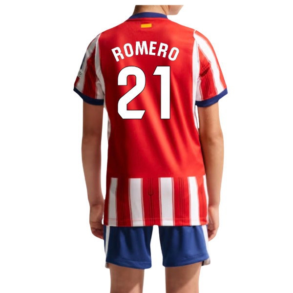 2026-2027 Atletico Madrid Home Shirt (Kids) (Romero 21) — Buy Now