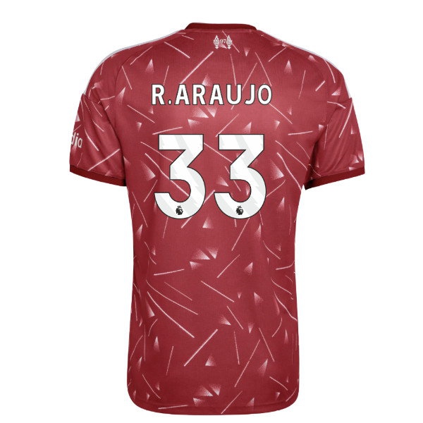 2026-2027 Liverpool Home Shirt (R.Araujo 33) — Buy Online
