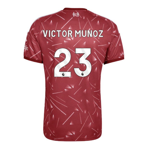 2026-2027 Liverpool Home Shirt (Victor Munoz 23) — Buy Online