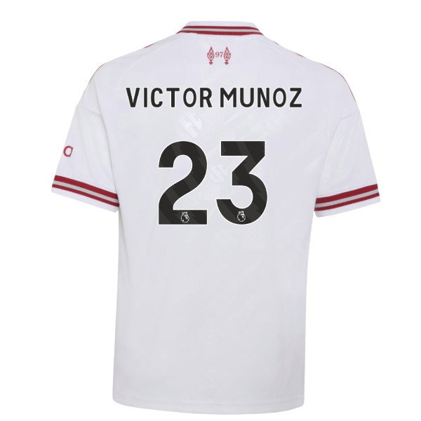 2026-2027 Liverpool Away Shirt (Kids) (Victor Munoz 23) — Buy Now