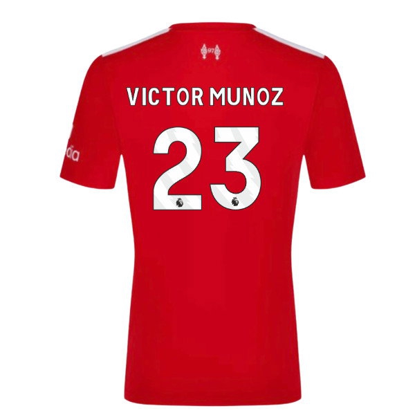 2026-2027 Liverpool Home SUPPORTER Shirt (Victor Munoz 23) — Buy Now