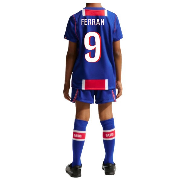 2026-2027 PSG Home Little Boys Mini Kit (Ferran 9) — Shop Now