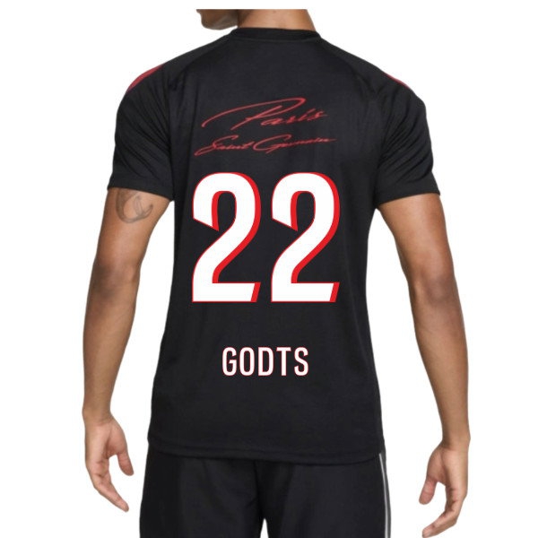 2026-2027 PSG Strike Training Shirt (Black) (Godts 22) — Shop Now
