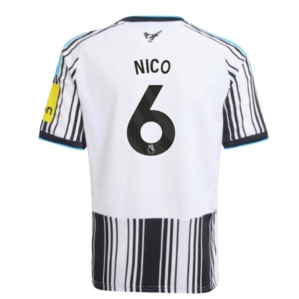 2026-2027 Newcastle Home Shirt (Kids) (Nico 6) — Shop Now