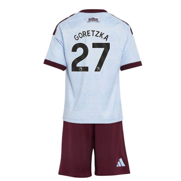 2026-2027 Aston Villa Third Mini Kit (Goretzka 27) — Buy Online