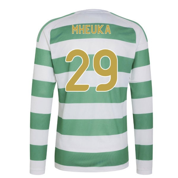 2026-2027 Celtic Long Sleeve Home Shirt (Mheuka 29) — Buy Online
