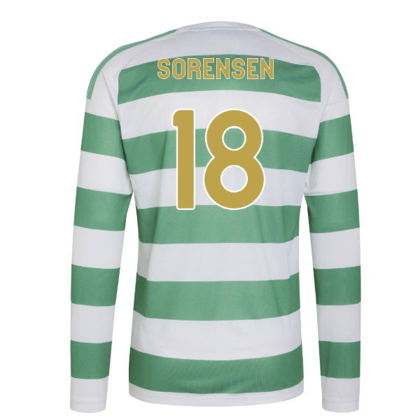 2026-2027 Celtic Long Sleeve Home Shirt (Sorensen 18) — Buy Online