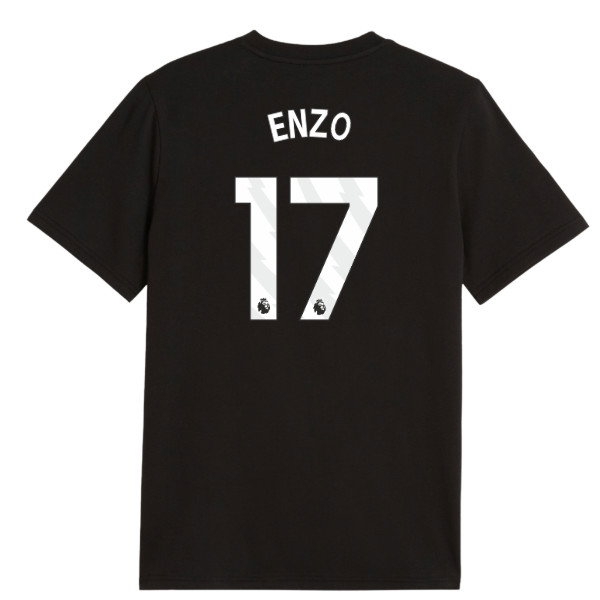 2026-2027 Man City FtblCulture Tee (Black) - Kids (Enzo 17) — Buy Online