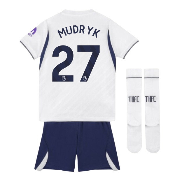 2026-2027 Tottenham Home Mini Kit (Mudryk 27) — Buy Online