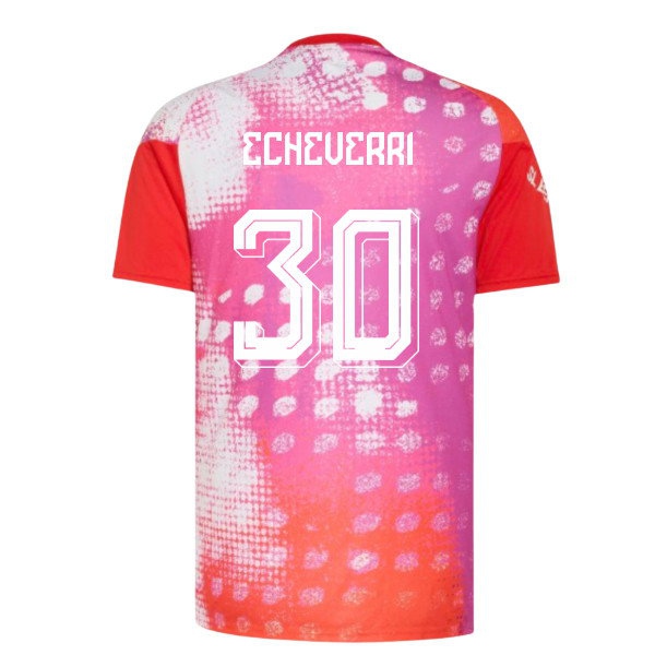 2026-2027 Benfica Pre-Match Shirt (Red) (Echeverri 30) — Buy Online