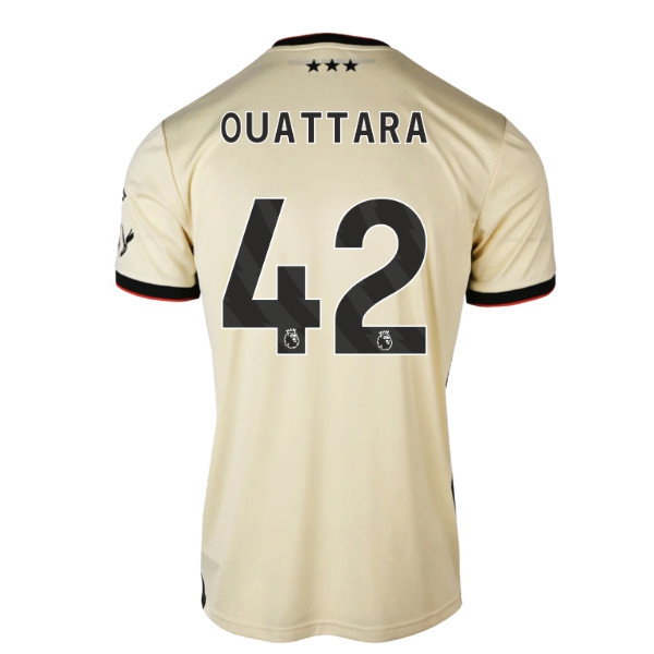 2026-2027 Ipswich Town Away Shirt (Kids) (Ouattara 42) — Buy Online