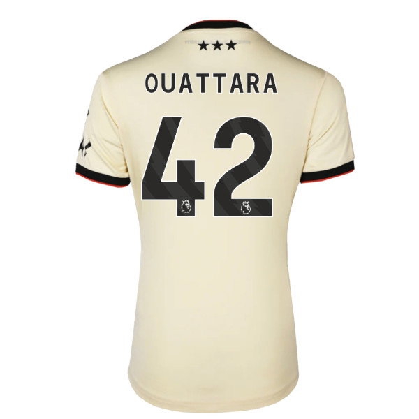 2026-2027 Ipswich Town Away Shirt (Womens) (Ouattara 42) — Buy Online