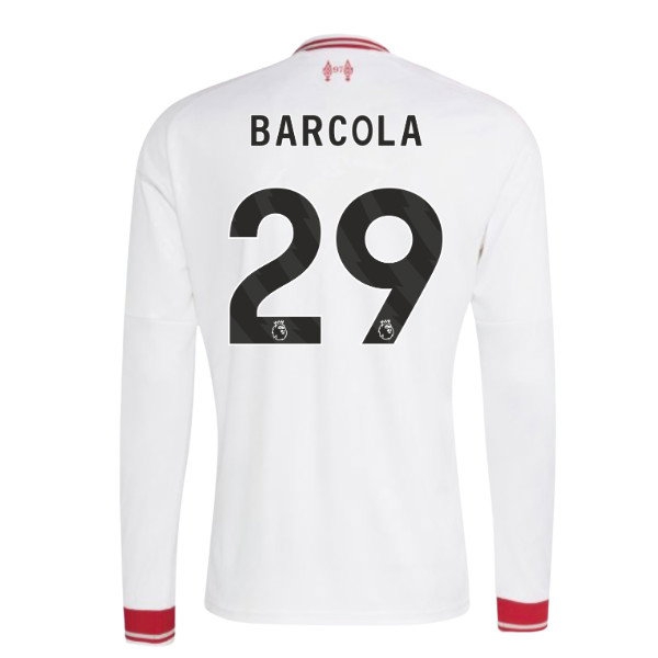 2026-2027 Liverpool Long Sleeve Away Shirt (Barcola 29) — Buy Now