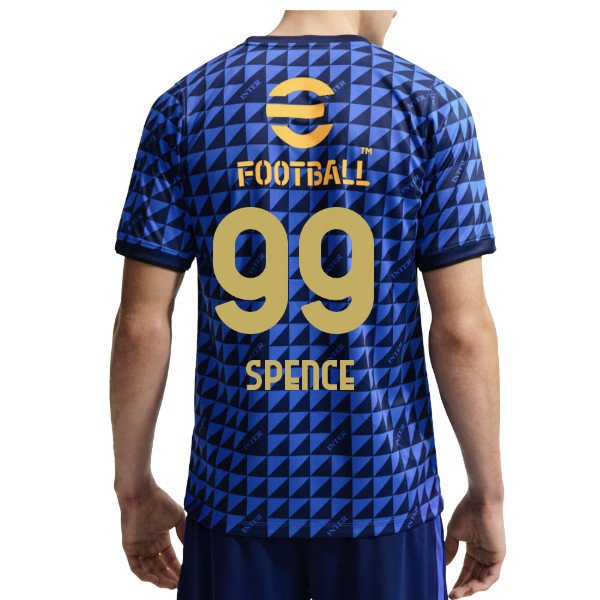 2026-2027 Inter Milan Pre-Match Shirt (Blue) (Spence 99) — Buy Online