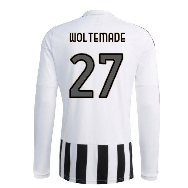 2026-2027 Juventus Long Sleeve Home Shirt (Woltemade 27) — Shop Now