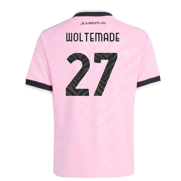 2026-2027 Juventus Away Shirt (Kids) (Woltemade 27) — Buy Online