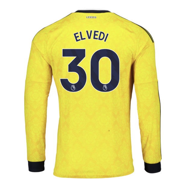 2026-2027 Leeds Away Long Sleeve Shirt (Elvedi 30) — Shop Online