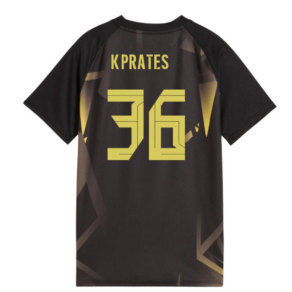 2026-2027 Borussia Dortmund Warm Up Jersey (Black) (K.Prates 36) — Shop Now