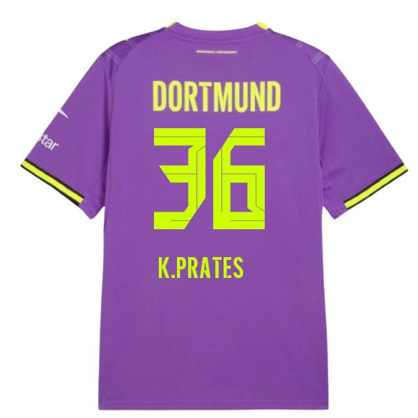 2026-2027 Borussia Dortmund Third Shirt (K.Prates 36) — Buy Online