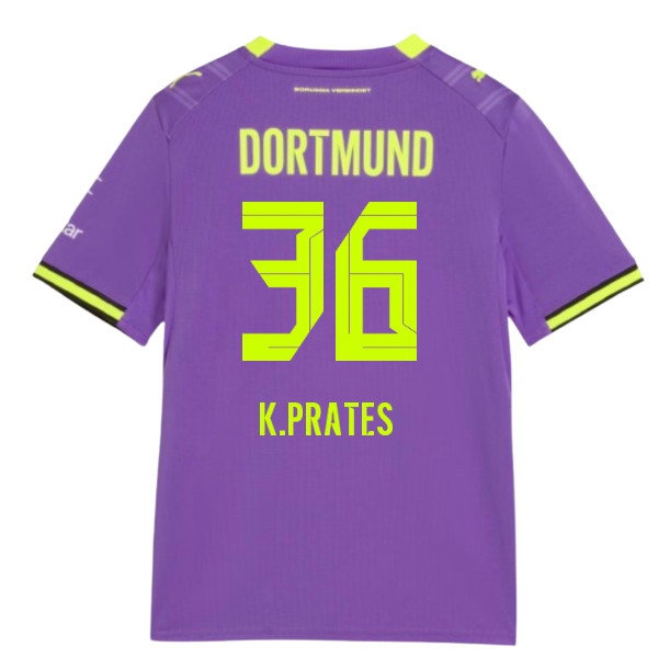 2026-2027 Borussia Dortmund Third Shirt (Kids) (K.Prates 36) — Shop Online