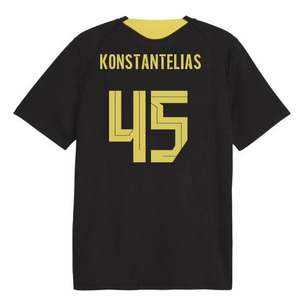 2026-2027 Borussia Dortmund Training Jersey (Black) (Konstantelias 45) — Shop Now