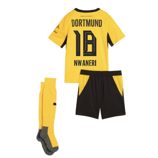 2026-2027 Borussia Dortmund Home Mini Kit (Nwaneri 18) — Buy Online