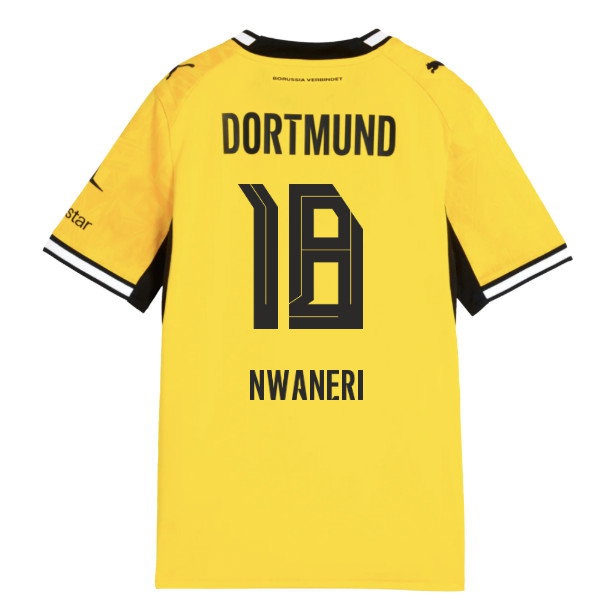 2026-2027 Borussia Dortmund Home Shirt (Kids) (Nwaneri 18) — Shop Online