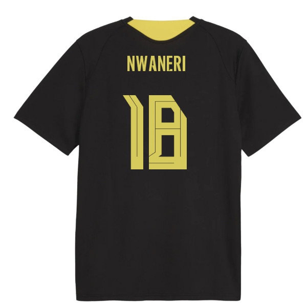 2026-2027 Borussia Dortmund Training Jersey (Black) (Nwaneri 18) — Buy Now
