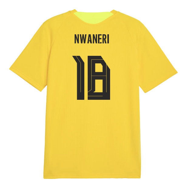 2026-2027 Borussia Dortmund Training Jersey (Yellow) (Nwaneri 18) — Buy Now