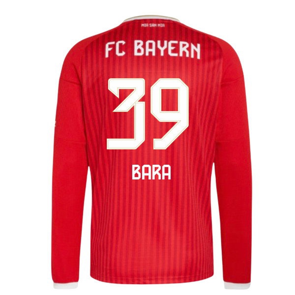 2026-2027 Bayern Munich Long Sleeve Home Shirt (Bara 39) — Shop Now