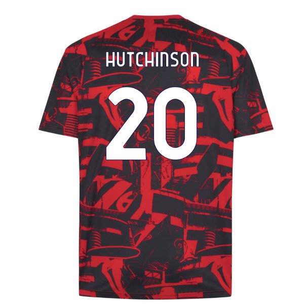 2026-2027 AC Milan Warm Up Jersey (Red) (Hutchinson 20) — Shop Now