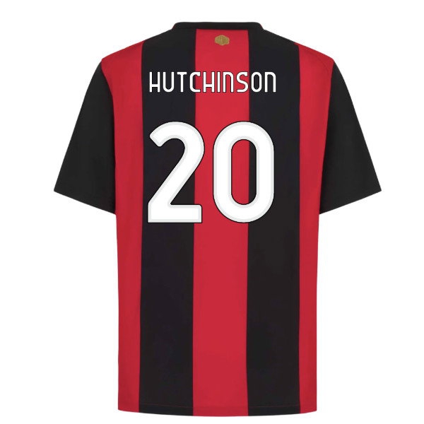 2026-2027 AC Milan Home Shirt (Hutchinson 20) — Shop Online