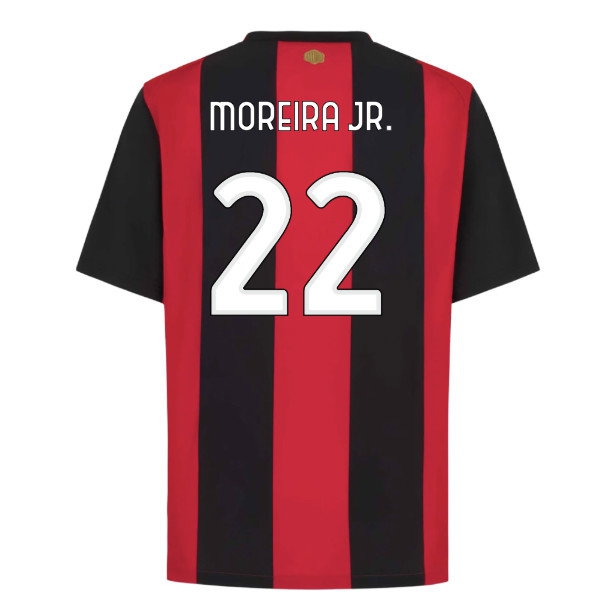 2026-2027 AC Milan Home Shirt (Moreira Jr. 22) — Shop Online