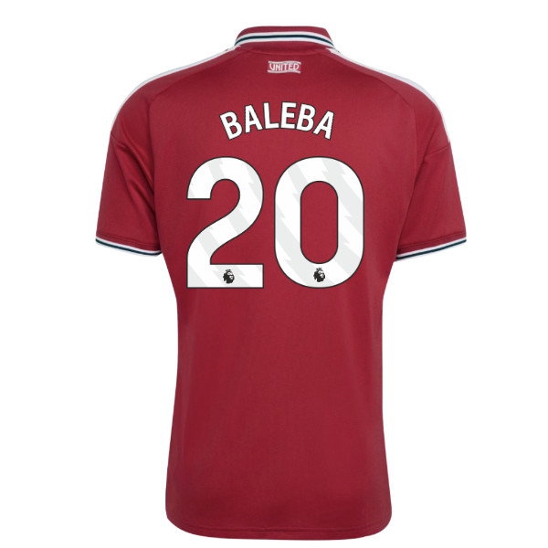2026-2027 Man Utd Home Shirt (Baleba 20) — Shop Online
