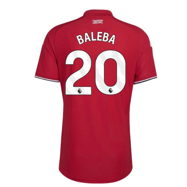 2026-2027 Man Utd Player Version Home Shirt (Baleba 20) — Shop Now