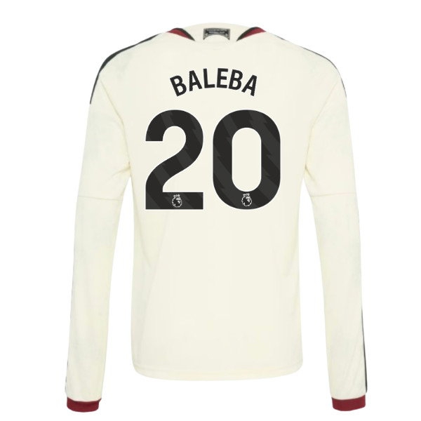 2026-2027 Man Utd Third Long Sleeve Shirt (Kids) (Baleba 20) — Buy Now