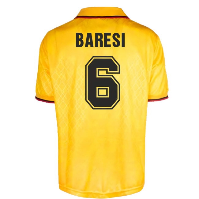 AC Milan 1995-1996 Third Retro Shirt (BARESI 6) — Shop Now