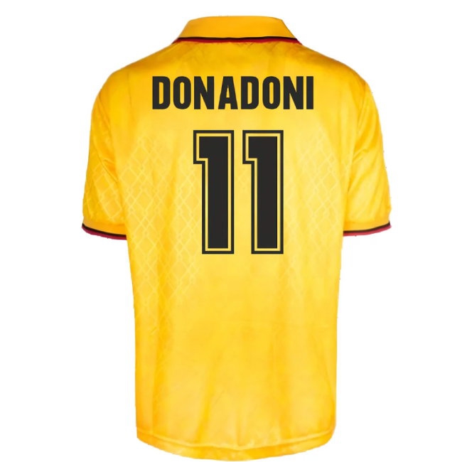 AC Milan 1995-1996 Third Retro Shirt (Donadoni 11) — Shop Online